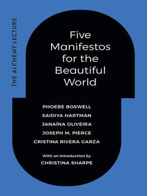 cover image of Five Manifestos for the Beautiful World
